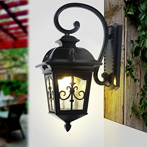 Amazon.co.jp: KY LEE アンティーク調ポーチライト 玄関灯 モダン 器具